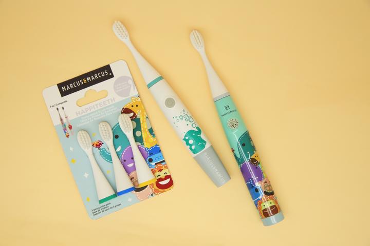Produktbild Marcus&Marcus Ersatz Zahnbürstenset 3 Stk. Grün/Blau/Gelb (3 x)