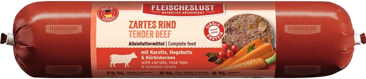 Actual product image Fleischeslust Wet food Classic Tender Beef, 400 g (Adult, 1 pcs., 400 g)