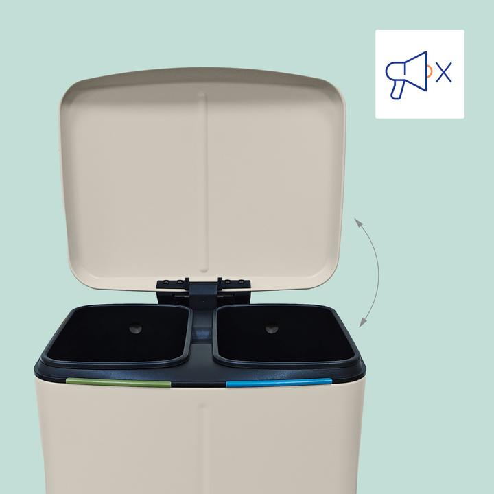 Produktbild Relaxdays Mülleimer 2 Fächer (20 l)