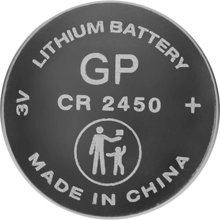 GP Batteries GP Knopfzelle CR 2450 3 V 25 St. 600 mAh Lithium GPCR2450B (25 Pcs., CR2450, 600 mAh)