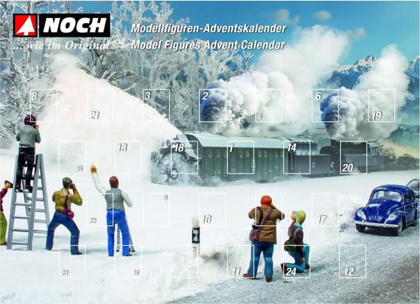 Image du produit Noch H0 Calendrier de l'Avent des personnages peints