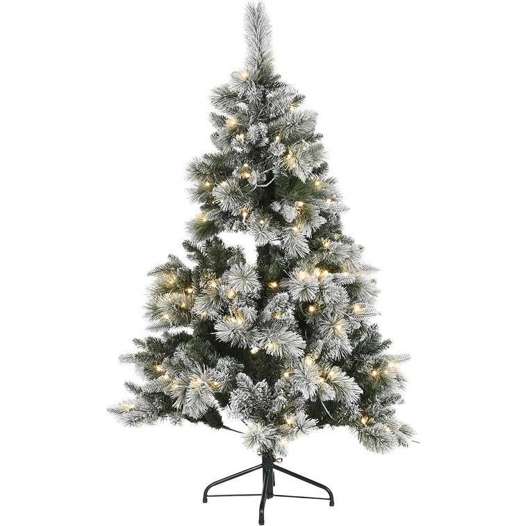 Esprit, Weihnachtsbaum, Weihnachtsbaum Home grün PVC Metall Verschneit 96 x 96 x 150 cm (150 cm)