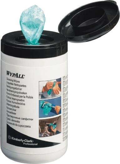 Productafbeelding Wypall Schoonmaakdoekjes vochtige doekjes Doos met 50 stuks (50 Pcs.)