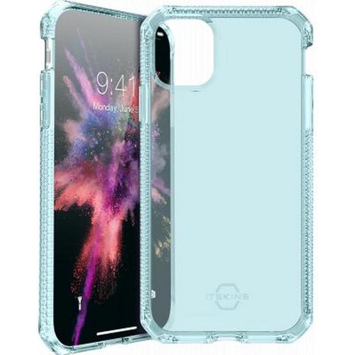 Itskins Spectrum Clear (Apple iPhone 11), Smartphone Hülle, Transparent, Blau
