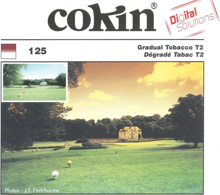 Image du produit Cokin A125 Filtre dégradé tabac 2 (67 mm, Filtre dégradé gris, 67 mm)