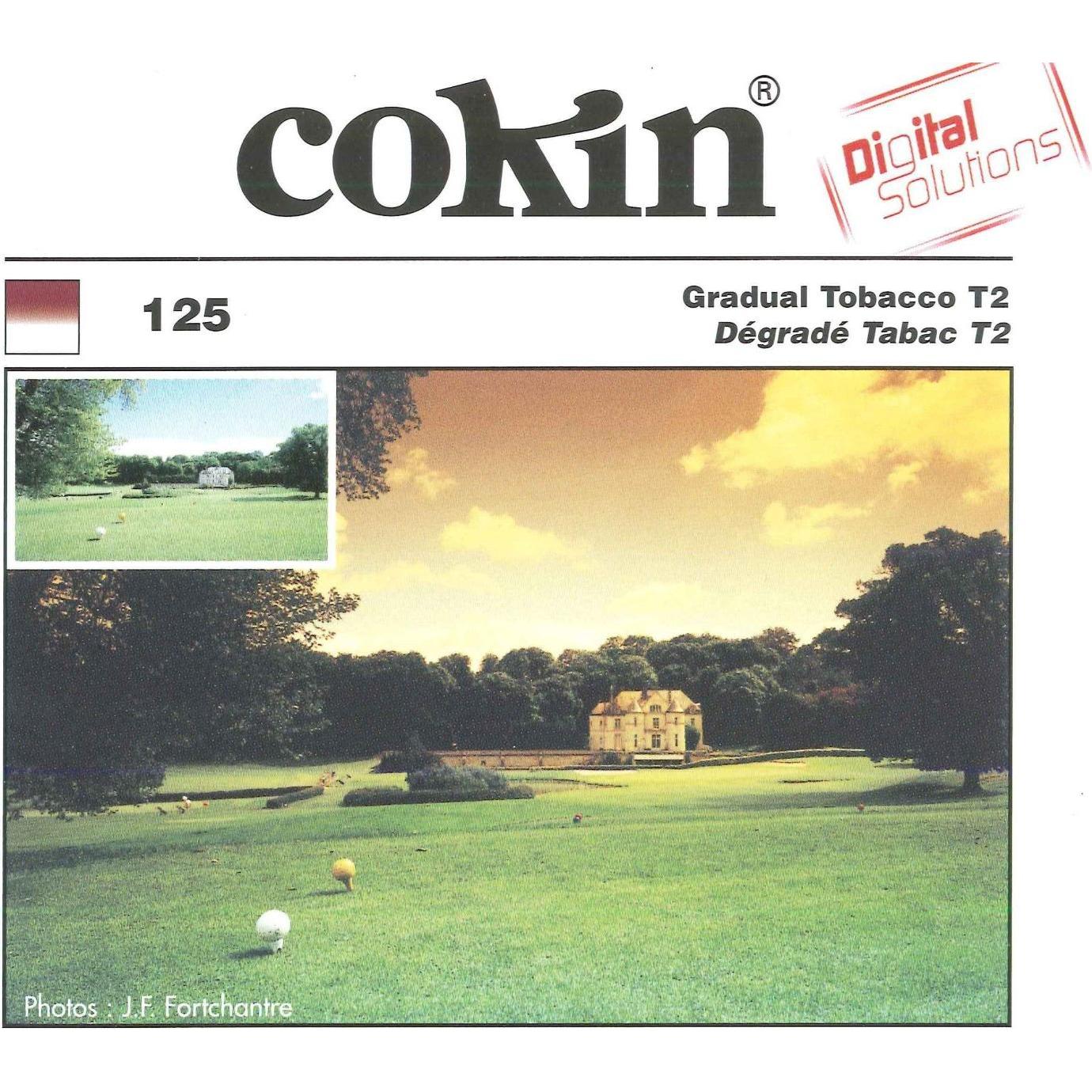 Cokin A125 Verlauffilter tabak 2 (67 mm, ND- / Grauverlauffilter, 67 mm), Objektivfilter, Weiss, Braun