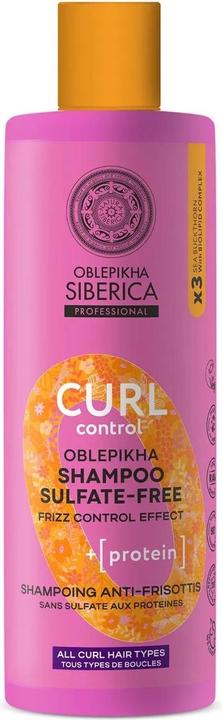 Actual product image Natura Siberica Sulfate-Free Shampoo with Proteins Curl Control (Liquid shampoo, 400 ml)