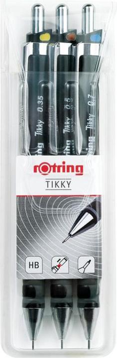 Produktbild Rotring Tikky (0.70 mm, HB, 3 x)