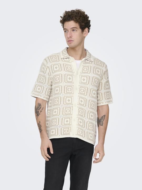 Produktbild Only & Sons Onsbart Rlx 5 Ss Shirt Knit Noos (M)