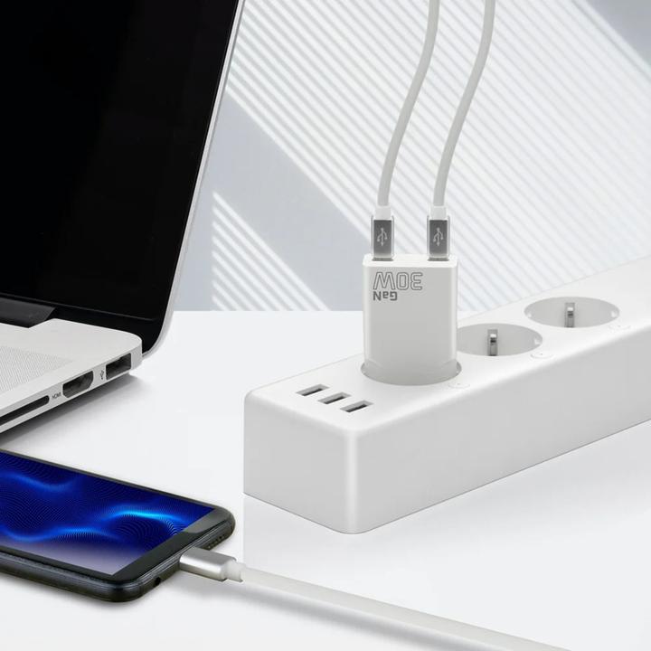 Produktbild Everactive 30W 2xUSB-C-Wandladegerät (30 W, 2 Ports)