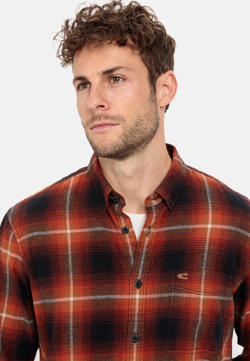 Immagine prodotto Camel Active Camicia a maniche lunghe con motivo a scacchi (XXL)