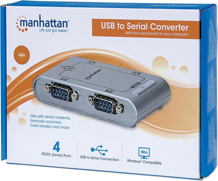 Immagine prodotto Manhattan Convertitore da USB a seriale (0.45 m)