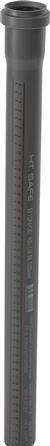 Image du produit Csdk SL 40 x 500 mm Tuyau d'évacuation PP gris