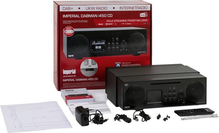 Produktbild Imperial Dabman i450 CD (DAB+, Internetradio, FM, Bluetooth, WLAN)