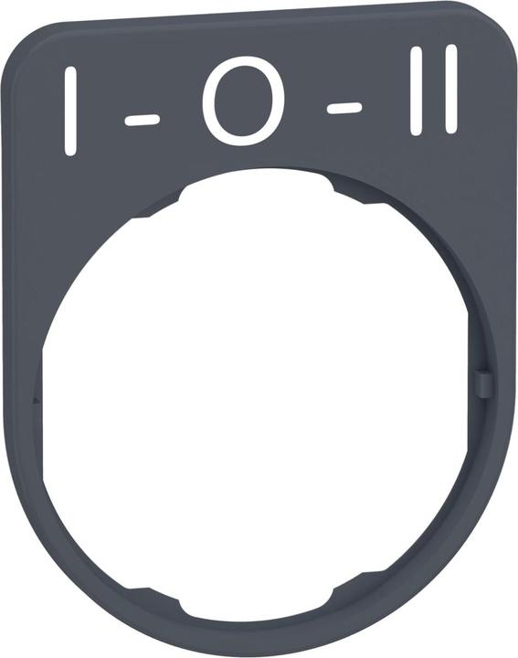Actual product image Schneider Electric Label holder 40x50mm, with lettering ZBYFP2186C0