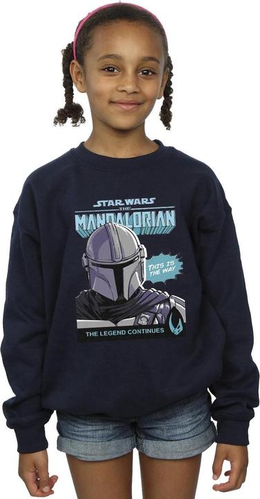 Produktbild Star Wars Mando Comic Cover Sweatshirt Mädchen (104)