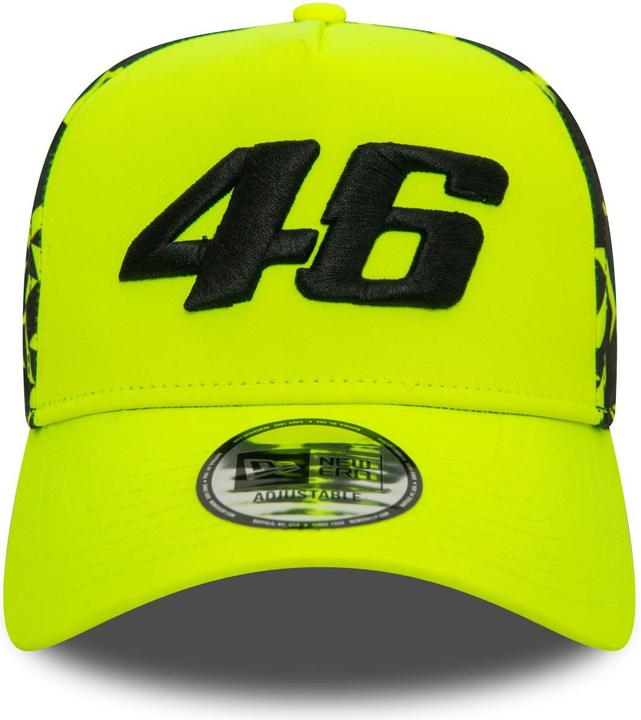 Produktbild New Era A-Frame Trucker Cap - VESPA VR46 geo print (One Size)