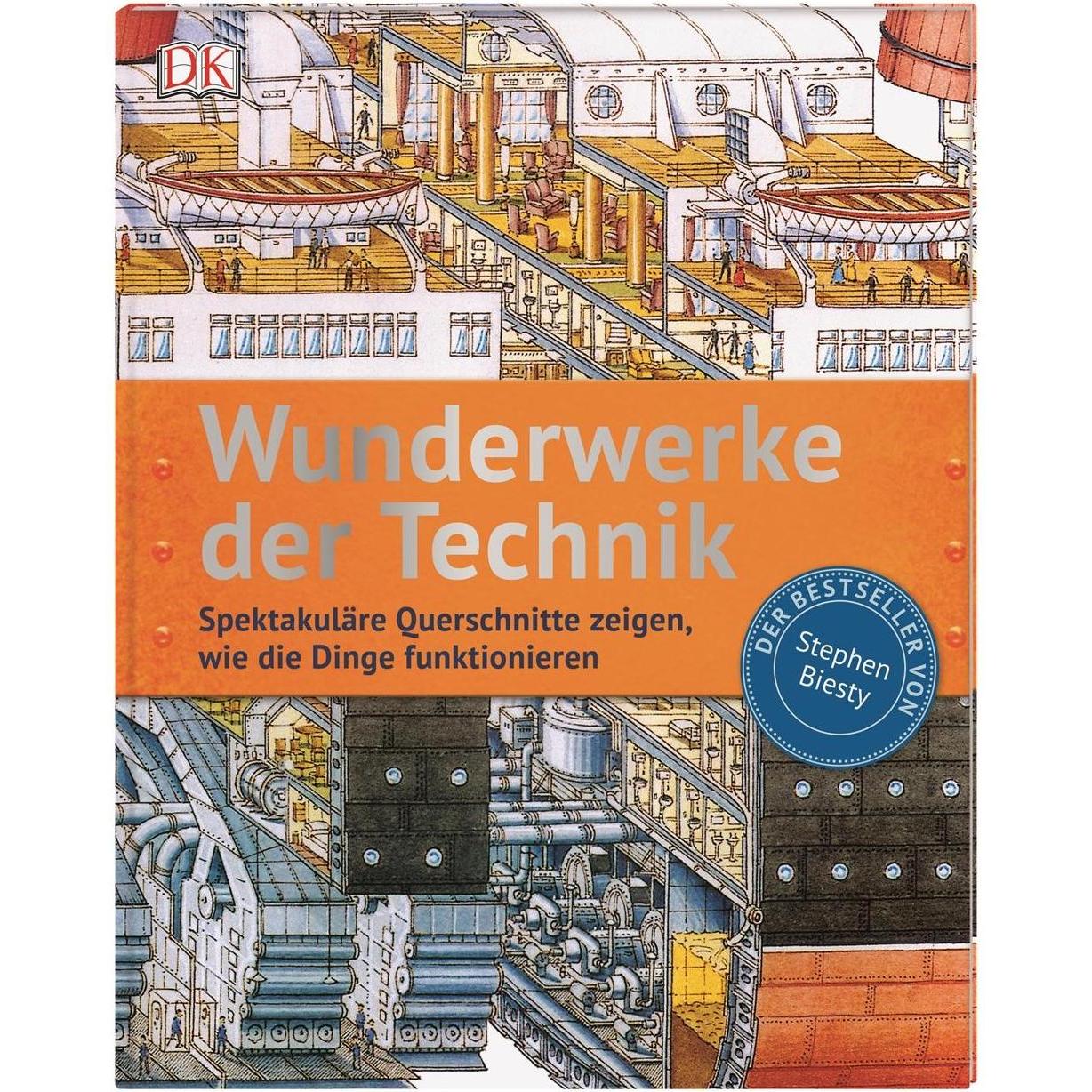 Thumbnail - Wunderwerke der Technik, Kinderbücher von Stephen Biesty