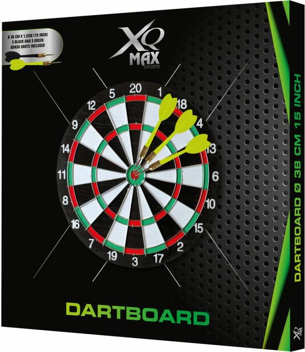 Actual product image XQ Max Dartboard incl 6 arrows