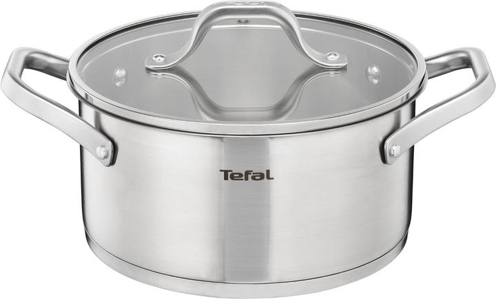 Image du produit Tefal Héros (20 cm, Cocotte + faitout, Casserole, Acier inoxydable)
