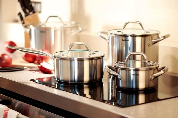 Image du produit Tefal Héros (20 cm, Cocotte + faitout, Casserole, Acier inoxydable)