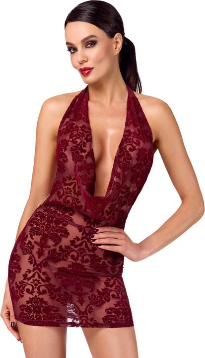 Noir Handmade Minikleid in rot (L)