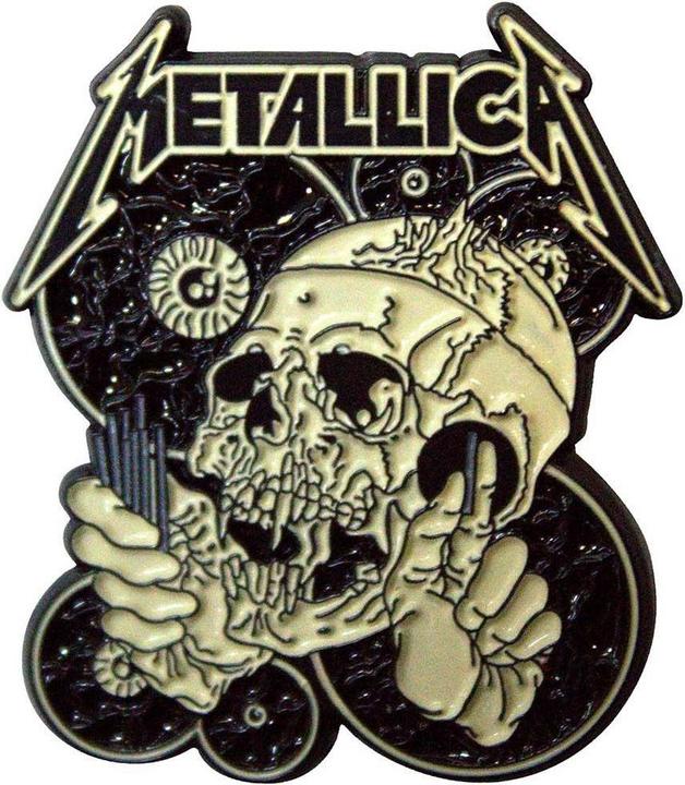 Actual product image Metallica The Shortest Straw Keyring