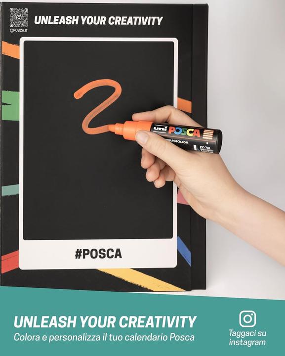 Actual product image Posca Advent calendar