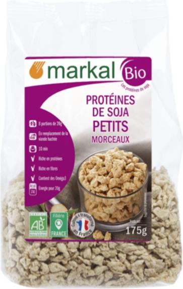 Image du produit Markal Protéines de soja petits morceaux (175 g)
