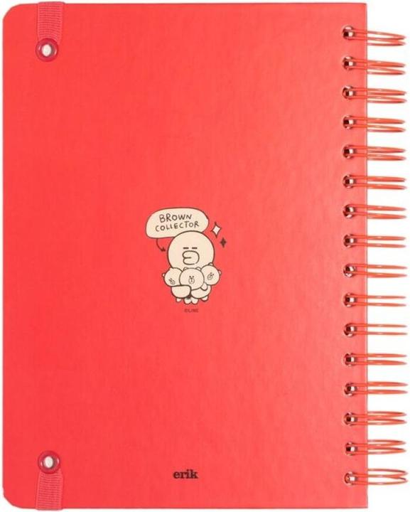 Image du produit Line Friends Notes A5 (A5, À rayures, Couverture rigide)