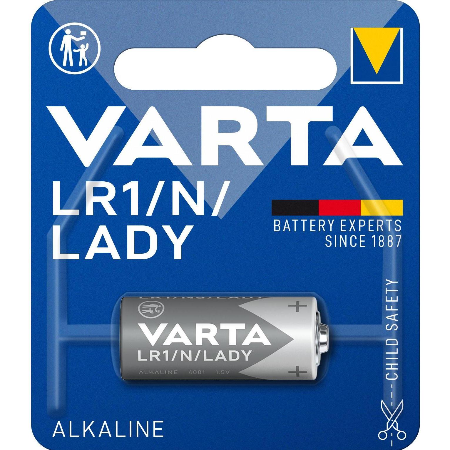 Varta Electronics LR1 (1 Stk., N, 950 mAh), Batterien + Akkus