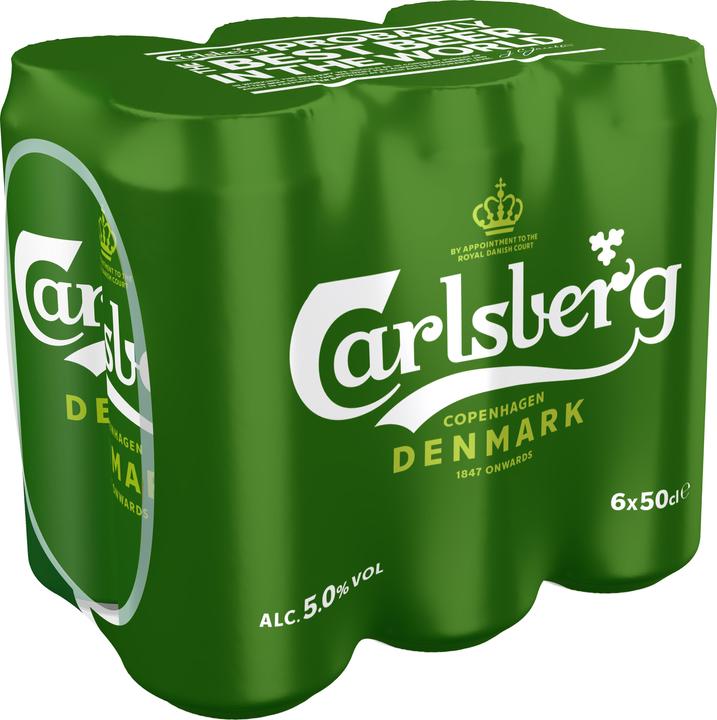 Produktbild Carlsberg Bier (6 x 50 cl)