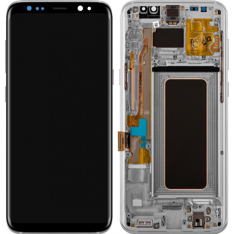 Samsung LCD-Display Galaxy S8 Plus (Display, Galaxy S8+), Mobilgerät Ersatzteile, Grau