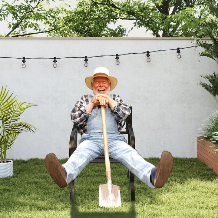 Immagine prodotto Relaxdays Antiker Gartenstuhl aus Metall