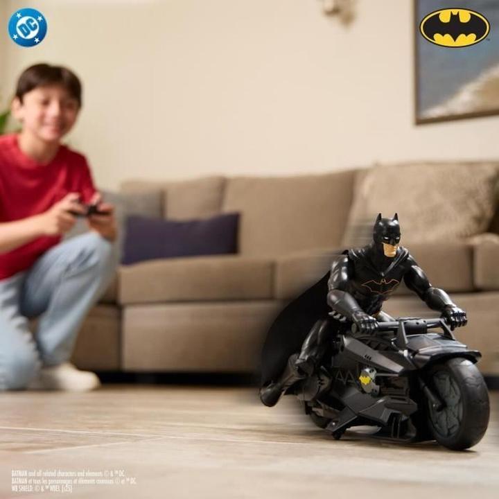 Image du produit Batman Batcycle + 30cm Actionfigur