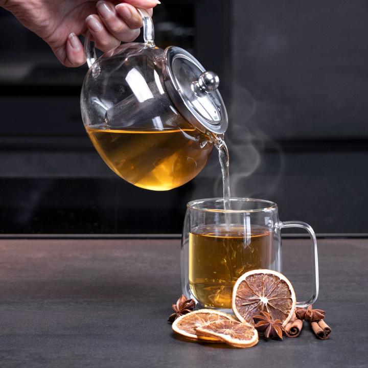 Actual product image Intirilife Teapot with filter 800ml (0.80 l)