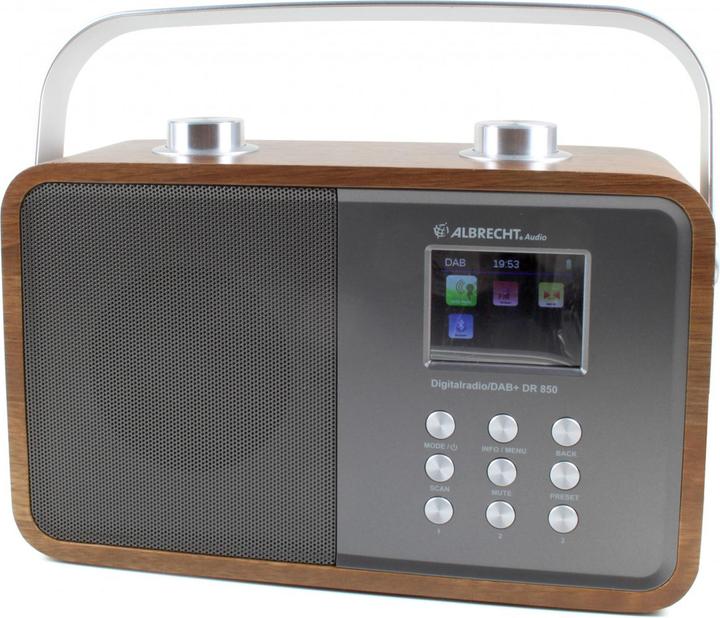 Productafbeelding Albrecht Dr 850 (DAB+, FM, Bluetooth)