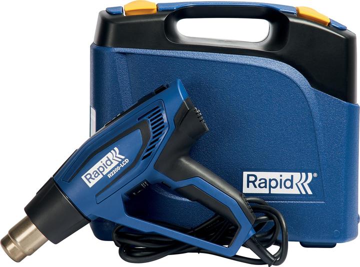 Actual product image Rapid R2200-LCD hot air gun
