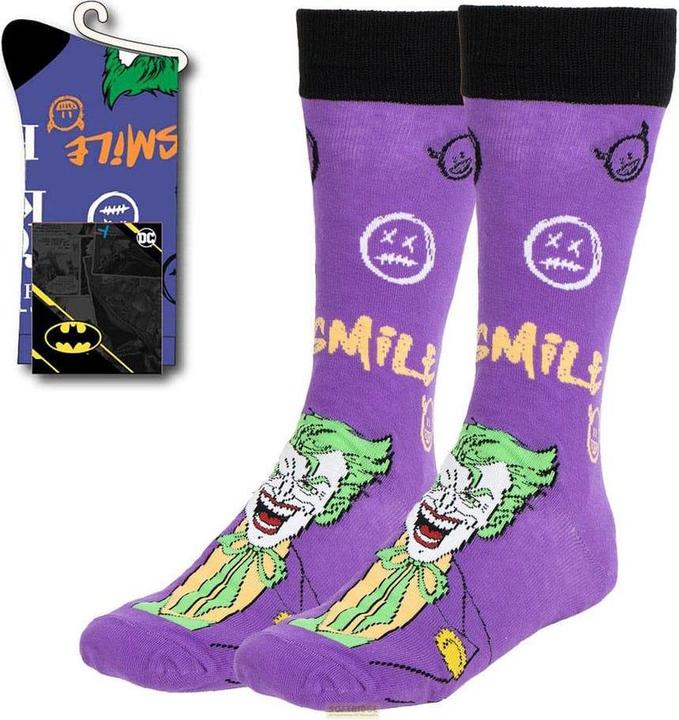Actual product image Cerdá DC Comics socks Joker 38-45 (Single pack, 38 - 45)