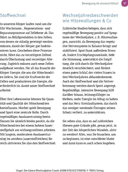 Immagine prodotto Der kleine Wechseljahre-Coach (Tedesco, Susanne Vogel, 2024)
