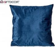 Produktbild Giftdecor Kissen Samt blau 45x45cm (45 x 45 x 13 cm)