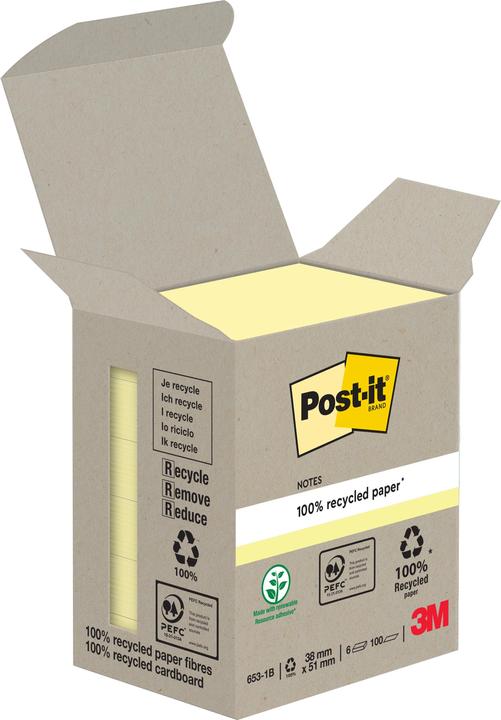 Actual product image Post-it Recycling (51 x 38 mm)