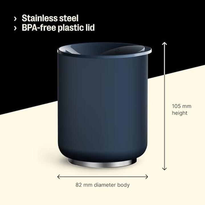 Actual product image Fellow Rocky Lowball Tumbler - Thermo Mug - Navy Blue 295 Ml (0.30 l)