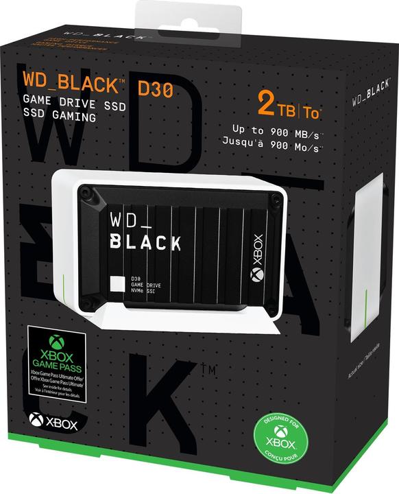 Produktbild WD Black D30 Game Drive SSD for Xbox (2 TB)