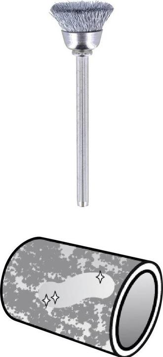 Actual product image Dremel Wire brush 442
