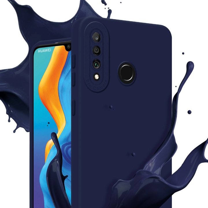 Actual product image Cadorabo Case for Huawei P30 LITE in TPU Fluid LM162 Style (Huawei P30 Lite)