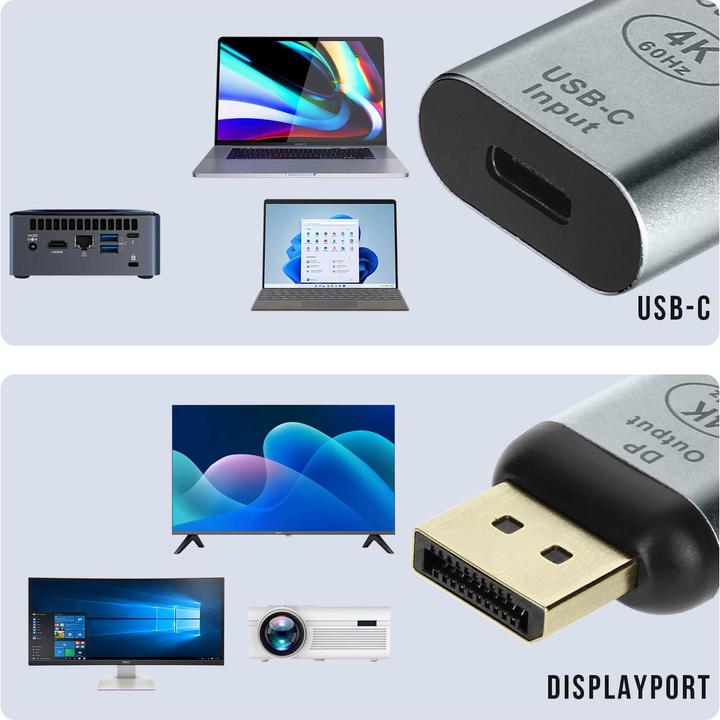 Produktbild Avizar ADA-C2DP, USB-C / DisplayPort Adapter