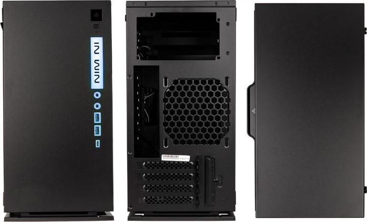 Actual product image In Win Mini Tower 301C, black without NT (mATX, Mini-ITX)