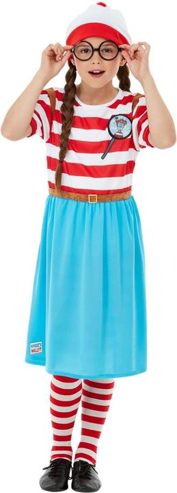 Image du produit Wheres Wally? - Ensemble Déguisement DELUXE - Fille (110, 116)