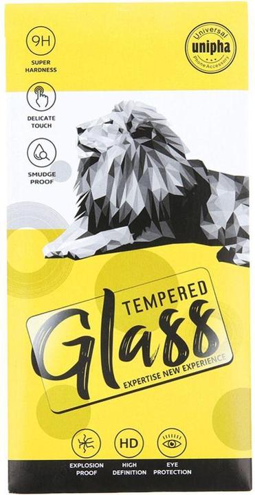 Produktbild OEM Gehärtetes Glas 9D für Honor X7a schwarzer Rahmen (Honor X7a)